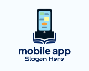 Mobile Phone Ebook Logo