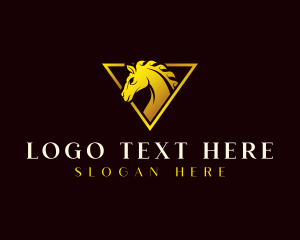 Rodeo - Luxury Horse Equine logo design