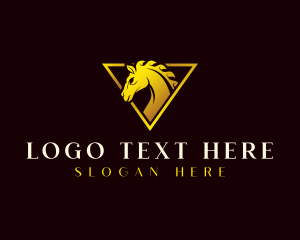 Pony - Luxury Horse Equine logo design