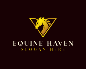 Luxury Horse Equine logo design