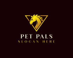 Luxury Horse Equine logo design