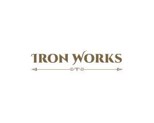 Elegant Wrought Iron logo design