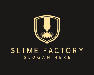 Factory Laser Cutter logo design