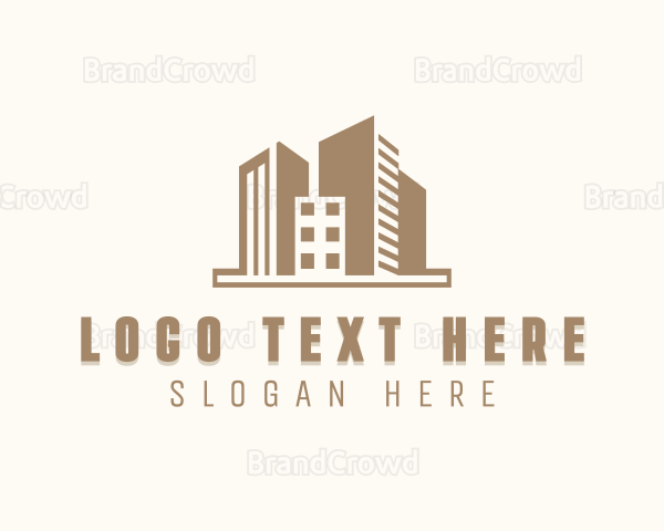 Real Estate Building Architect Logo