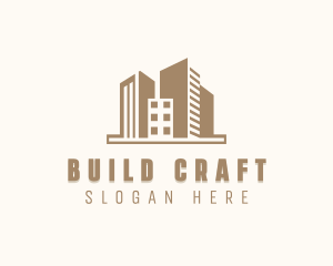 Real Estate Building Architect logo design