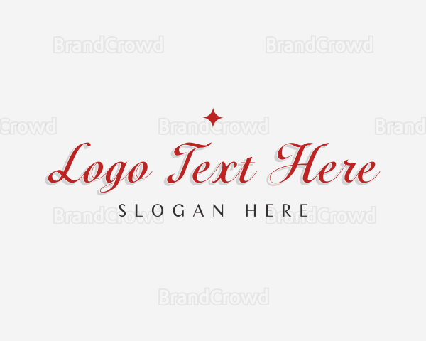 Elegant Diamond Sparkle Logo