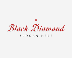 Elegant Diamond Sparkle logo design