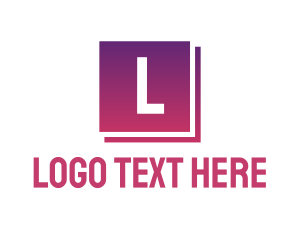 Free - Elegant Square Letter logo design
