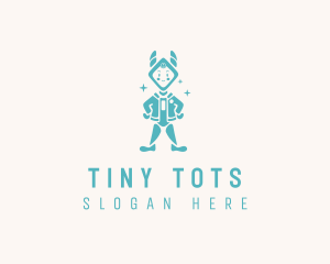 Toddler - Toy Tech Robot logo design