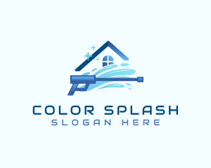 Pressure Washing Sanitation logo design