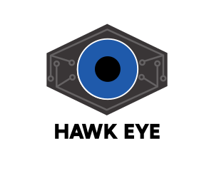 Robotic Tech Eye logo design