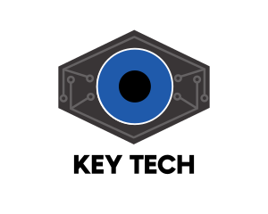 Robotic Tech Eye logo design