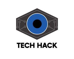 Robotic Tech Eye logo design