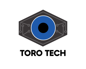 Robotic Tech Eye logo design