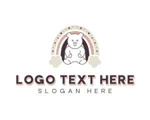 Postnatal - Teddy Bear Kindergarten logo design