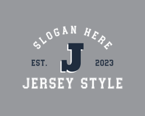 Jersey - Sporty Team Atletics logo design