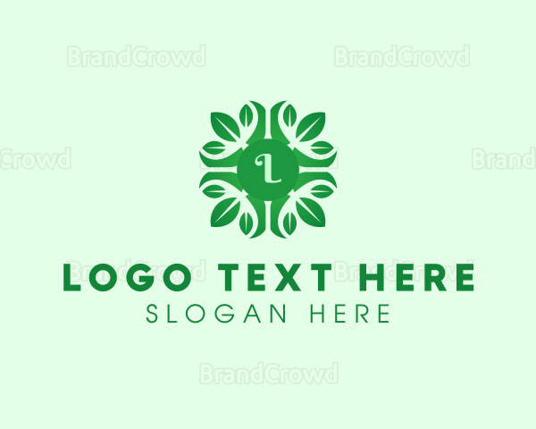 Leaf Plant Floral Logo