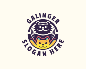 Animal - Dog Cat Grooming logo design