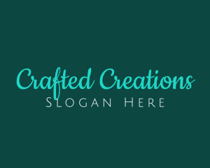 Modern Handwritten Craft logo design