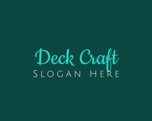 Modern Handwritten Craft logo design