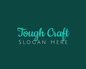 Modern Handwritten Craft logo design