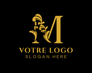 Luxe - Golden Elegant Classy logo design