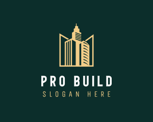 Contractor Realtor Building logo design