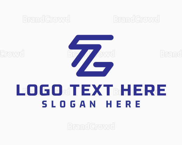Tribal Symbol Letter Z Logo