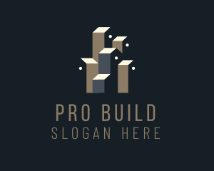 Modern Building Establishment logo design