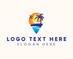 Explorer - Airplane Travel Resort logo design