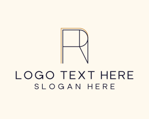 Financial - Realty Letter R logo design