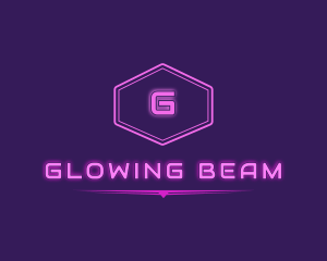 Neon Club Party logo design