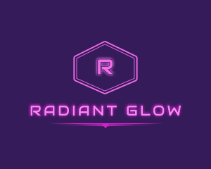 Neon Club Party logo design