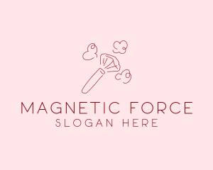 Beauty Makeup Brush Cosmetics logo design