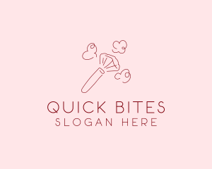 Beauty Makeup Brush Cosmetics logo design