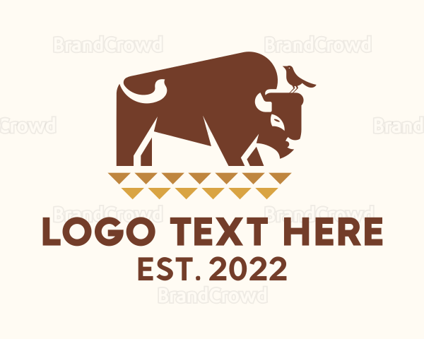Bison Ranch Wildlife Logo