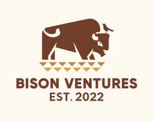 Bison Ranch Wildlife  logo design