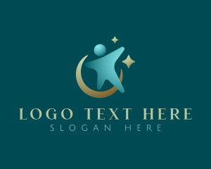 Goal - Human Leadership Volunteer logo design