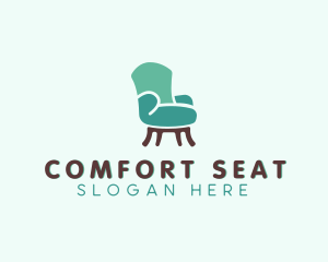 Sofa Chair Furniture logo design