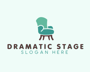 Sofa Chair Furniture logo design