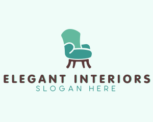 Sofa Chair Furniture logo design