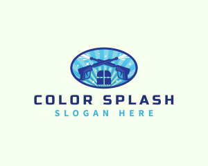 Pressure Wash Cleaning logo design