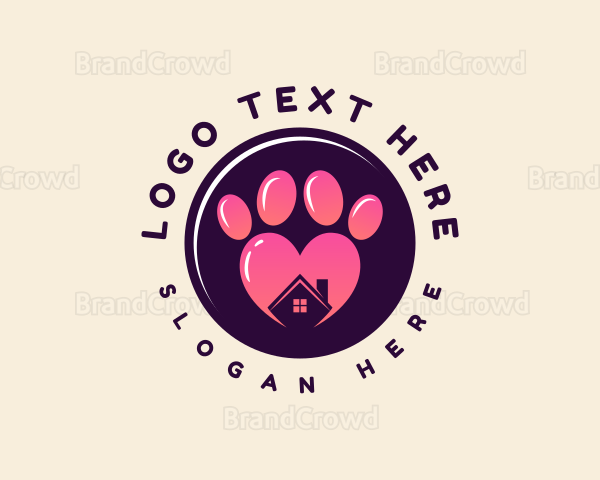 Animal Pet Paw Logo