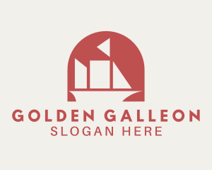 Galleon Ship Expedition  logo design