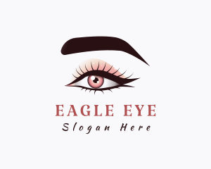 Beauty Shimmer Eye Shadow logo design