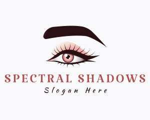 Beauty Shimmer Eye Shadow logo design