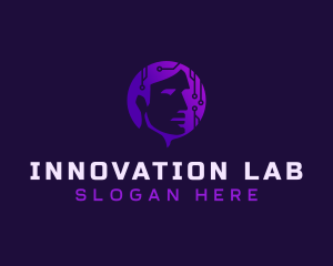 Cyber Human Innovation logo design