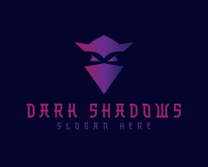 Arcade Shadow Ninja logo design