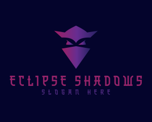 Arcade Shadow Ninja logo design