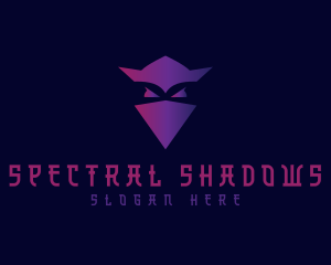 Arcade Shadow Ninja logo design